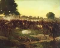 Thumbnail for Battle of Gettysburg oil painting by Rufus Zogbaum, in the Governor's Reception Room at the Minnesota State Capitol..jpg