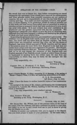 Series I > 3 - Operations of cruisers, 1864-65