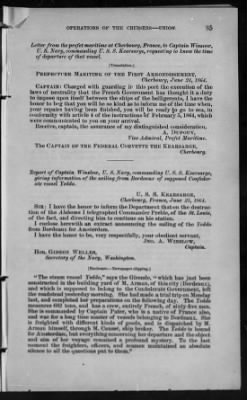 Series I > 3 - Operations of cruisers, 1864-65