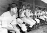 Grimm, pitcher Walter Signer, coach Milt stock, catcher Len Rice, pitcher Lou Warnecke, outfielder Ed Sauer and catcher Mickey Livingston..jpg