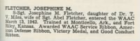 Thumbnail for Josephine Miles Fletcher Military Service.jpg