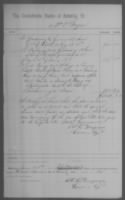 Commissary Bill of Purchase for W P Guynn