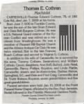 Thumbnail for COTHRAN, Thomas Edward Obit (2).JPG