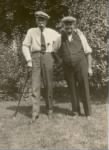 Thumbnail for 1933, ca. Lyston Druett Howe - age 85 left &  half brother, Frances Marion Howe,right.jpg