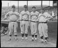 Arky Vaughan, Gus Suhr, Pie Traynor and Honus Wagner.jpg