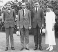 Thumbnail for U.S. President Calvin Coolidge, second from left; with wife Grace and sons John, left; and Calvin, Jr..jpg