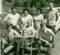 Family - John Franklin Jackson Back l-r James 'Jim' Glendell, Zulela 'Lela' Bonita Hamblen, Zuleika 'Sue' Juanita Morgan, Charles Burton 'Burt'  Front l-r Darrell Lavern, John Franklin, John Frederick 'Fred'.jpg