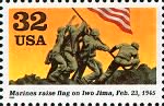 Thumbnail for Marines raise flag on Iwo Jima.gif