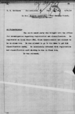 Old German Files, 1909-21 > William Mansfield (#8000-290767)