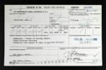 Thumbnail for U.S. National Cemetery Interment Control Forms, 1928-1962forPete A Hernandez.jpg