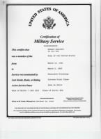 Thumbnail for Howard cantrell's military discharge papers.jpg