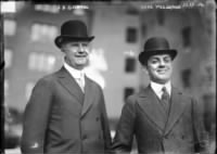 Thumbnail for James A. Gilmore, left, president of the Federal League, and Charles Weeghman, right,.jpg