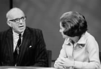 Dr. Benjamin S. Spock, pediatrician is interviewed by Barbara Walters.jpg