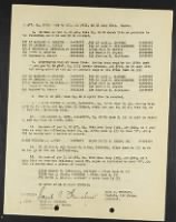 Thumbnail for 21 Jul 1944, Special Orders, Headquarters - Page 2