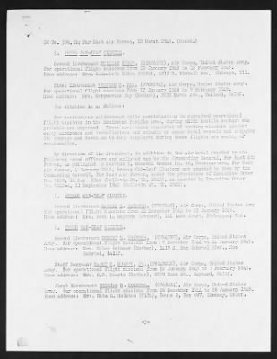 Thumbnail for Unit Records > 10 Mar 1945, Commendation, 13th Air Force