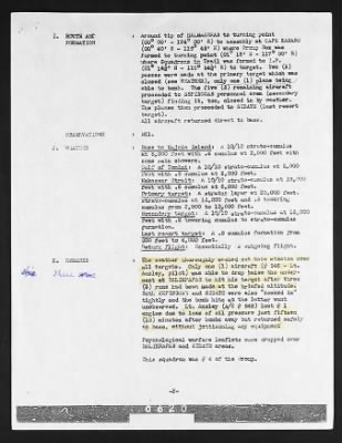 Thumbnail for Mission Reports > 14 Jun 1945, Narrative Combat Report, 424th Bomb Squad