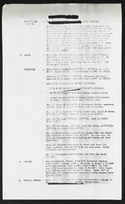 Thumbnail for Mission Reports > 14 Oct 1944, Standard Mission Report, 5th Bomb Group