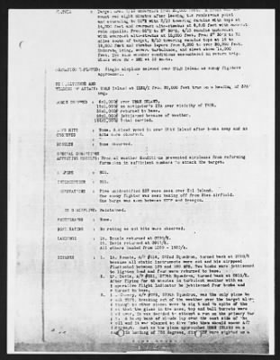 Thumbnail for Mission Reports > Consolidated Mission Report, Headquarters, 7 Jun 1944