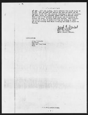 Thumbnail for Mission Reports > Consolidated Mission Report, Headquarters, 9 Jun 1944