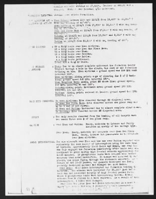 Thumbnail for Mission Reports > 11 Jun 1944, Consolidated Mission Report, Headquarters