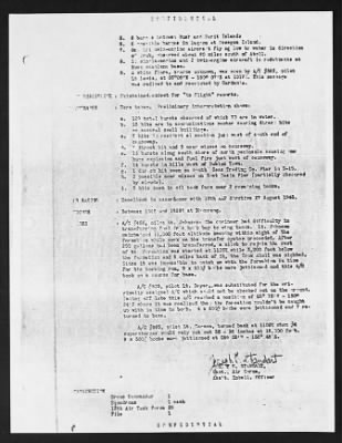 Thumbnail for Mission Reports > 13 Jun 1944, Consolidated Mission Report, Headquarters