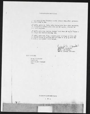 Thumbnail for Mission Reports > Consolidated Mission Report, Headquarters, 28 Jun 1944