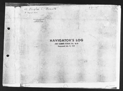 Thumbnail for Flight Records > Navigator's Log