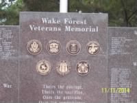 Thumbnail for Wake Forest Veterans Memorial 2.JPG