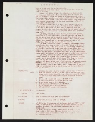 Thumbnail for Mission Reports > Consolidated Mission Report, Headquarters, 3 Jun 1944