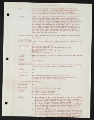 Thumbnail for Mission Reports > Consolidated Mission Report, Headquarters, 7 Jun 1944