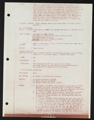 Thumbnail for Mission Reports > Consolidated Mission Report, Headquarters, 7 Jun 1944