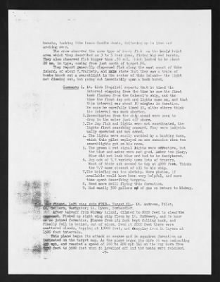 Thumbnail for Mission Reports > Combat Mission Report, 371st Bomb Squad, 26 Dec 1942