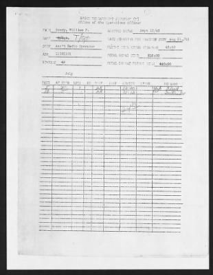 Thumbnail for Flight Records > Individual Flight Records, William F Seery