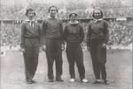 Thumbnail for Gold Medal 4x100 meter relay team, Annette Rogers, Helen Stephens, Harriet Bland, Betty Robinson.jpg