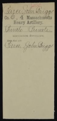 Thumbnail for John Briggs > Peirce, John Briggs