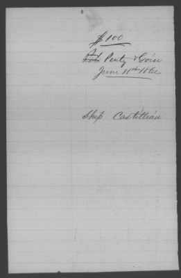 Thumbnail for Accounts and Receipts > 1859-1860