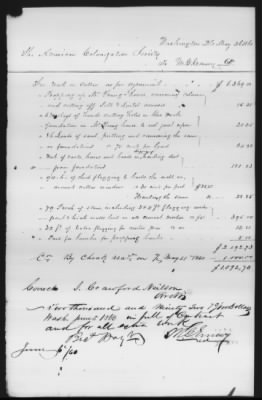 Thumbnail for Accounts and Receipts > 1859-1860