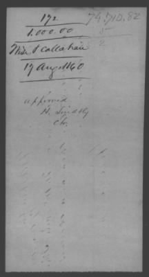 Thumbnail for Accounts and Receipts > 1859-1860