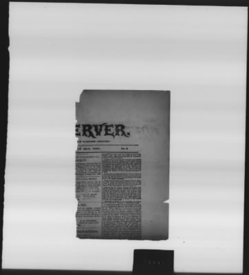 Thumbnail for ␀ > Printed Matter AND Newspaper Clippings