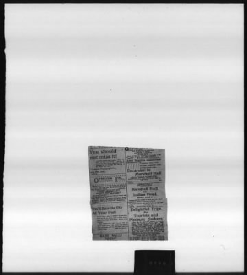 Thumbnail for ␀ > Printed Matter AND Newspaper Clippings