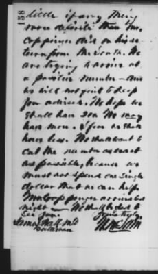 Domestic Letters > William McLain and others, 15 Nov 1867-22 Oct 1870