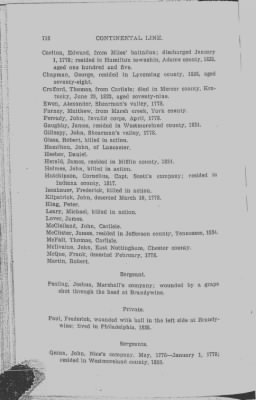 Volume III > Continental Line. Thirteenth Pennsylvania. November 12, 1777-July 1, 1778.