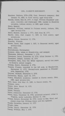 Volume III > Pennsylvanians in Col. Hazen's Regiment, "Congress' Own." 1776-1783.