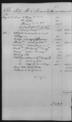 Thumbnail for Accounts and Receipts > 1860-1864