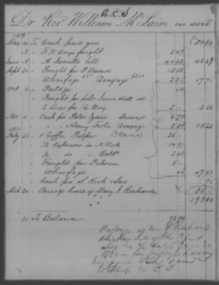 Thumbnail for Accounts and Receipts > 1860-1864