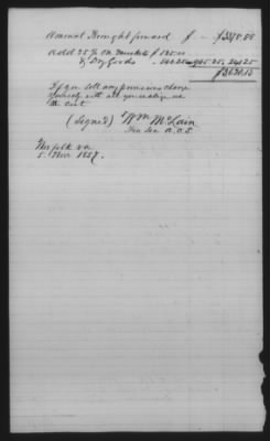 Thumbnail for Accounts and Receipts > 1860-1864