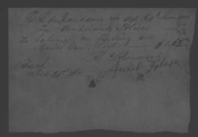 Thumbnail for Accounts and Receipts > 1860-1864