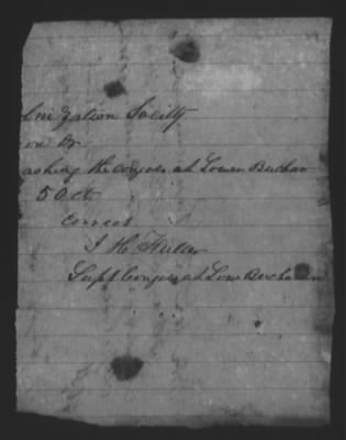 Thumbnail for Accounts and Receipts > 1860-1864