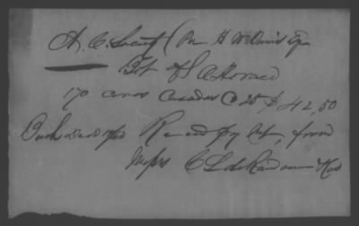 Thumbnail for Accounts and Receipts > 1860-1864