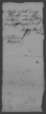 Thumbnail for Accounts and Receipts > 1860-1864